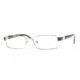 Versace VE 1120 Eyeglasses Styles Silver Frame w/Non-Rx 54 mm Diameter Lenses, 1000-5416