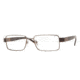 Versace VE1129 SV Prescription Eyeglasses - Light Brown Frame / 52 mm Prescription Lenses, 1031-5217