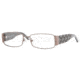 Versace VE 1153B Eyeglasses Styles - Dark Brown Frame w/Non-Rx 51 mm Diameter Lenses, 1234-5116