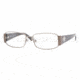 Versace VE 1154 Eyeglasses Styles - Brown Frame w/Non-Rx 52 mm Diameter Lenses, 1013-5216
