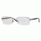 Versace VE1157 SV Prescription Eyeglasses - Gunmetal Demo Lens Frame / 51 mm Prescription Lenses, 1001-5118