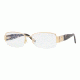 Versace VE 1175B Eyeglasses w/ Gold Frame and Non-Rx 51 mm Diameter Lenses, 1002-5117