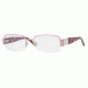 Versace VE 1175B Eyeglasses w/ Pink Sandstrahlung Frame and Non-Rx 51 mm Diameter Lenses, 1260-5117