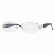 Versace VE 1175B Eyeglasses w/ Silver Frame and Non-Rx 51 mm Diameter Lenses, 1000-5117