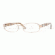 Versace VE1176 SV Prescription Eyeglasses - Light Brown Frame / 51 mm Prescription Lenses, 1052-5116