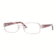 Versace VE 1177 Eyeglasses Styles -  Light Pink Frame w/Non-Rx 52 mm Diameter Lenses, 1056-5216