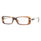 Versace VE 3122 Eyeglasses Styles -  Havana Frame w/Non-Rx 50 mm Diameter Lenses, 163-5016
