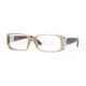 Versace VE 3130 Eyeglasses Styles Beaver Transparent Frame w/Non-Rx 52 mm Diameter Lenses, 767-5216
