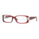 Versace VE 3130 Eyeglasses Styles Bordeaux Transp. Frame w/Non-Rx 54 mm Diameter Lenses, 388-5416