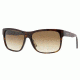 Versace VE 4179 Sunglasses Styles - Dark Havana Frame / Crystal Brown Gradient Lenses, 108-51-6016