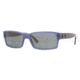 Versace VE4198 Bifocal Sunglasses - Transparent Blue Gray Frame / 57 mm Prescription Lenses, 903-87-5716
