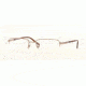 Versace VE1066 Bifocal Prescription Eyeglasses 1053-5018 - Light Brown 