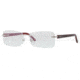 Versace VE1194 Progressive Prescription Eyeglasses 1000-5217 - Silver Frame