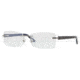 Versace VE1194 Progressive Prescription Eyeglasses 1001-5217 - Gunmetal Frame