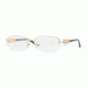 Versace VE1199 Bifocal Prescription Eyeglasses 1002-5117 - Gold Frame