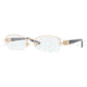 Versace VE1206B Eyeglass Frames 1002-5117 - Gold Frame