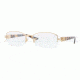 Versace VE1206B Eyeglass Frames 1324-5117 - Gold Frame