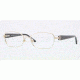 Versace VE1210 Eyeglass Frames 1252-5216 - Light Gold Frame