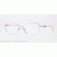 Versace VE1214 Single Vision Prescription Eyeglasses 1000-52 - Silver Frame, Demo Lens Lenses