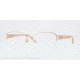 Versace VE1215B Progressive Prescription Eyeglasses 1252-51 - Pale Gold Frame, Demo Lens Lenses