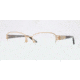 Versace VE1215B Progressive Prescription Eyeglasses 1329-51 - Matte Gold Frame, Demo Lens Lenses