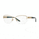Versace VE1220B Single Vision Prescription Eyeglasses 1002-54 - Gold Frame
