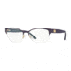 Versace VE1222 Eyeglass Frames 1345-53 - Gold Frame