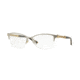 Versace VE1228 Bifocal Prescription Eyeglasses 1266-53 - Brushed Silver Frame
