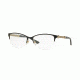 Versace VE1228 Bifocal Prescription Eyeglasses 1291-53 - Black/pale Gold Frame