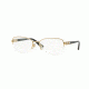 Versace VE1230B Eyeglass Frames 1002-52 - Gold Frame