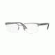 Versace VE1241 Single Vision Prescription Eyeglasses 1264-54 - Anthracite Frame