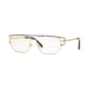 Versace VE1257 Bifocal Prescription Eyeglasses, 55mm, Gold, VE1257-1459-55-BI