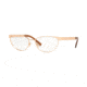 Versace VE1260 Bifocal Prescription Eyeglasses, 52mm, Rose Gold, VE1260-1412-52-BI