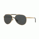 Versace VE2155 Sunglasses 100287-59 - Gold Frame, Gray Lenses