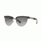 Versace VE2169 Single Vision Prescription Sunglasses, 56mm, Black/pale Gold, VE2169-125211-56-SV