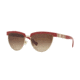 Versace VE2169 Single Vision Prescription Sunglasses VE2169-138713-56 - Lens Diameter 56 mm, Frame Color Red/pale Gold