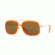 Versace VE2173 Single Vision Prescription Sunglasses VE2173-138973-60 - Lens Diameter 60 mm, Frame Color Pale Gold/fluo Orange
