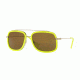 Versace VE2173 Single Vision Prescription Sunglasses VE2173-139473-60 - Lens Diameter 60 mm, Frame Color Pale Gold/fluo Yellow