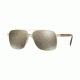Versace VE2174 Progressive Prescription Sunglasses, 59mm, Pale Gold, VE2174-12525A-59-PRO