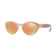 Versace VE2179 Single Vision Prescription Sunglasses VE2179-13614Z-55 - Lens Diameter 55 mm, Frame Color Brushed Copper