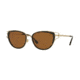 Versace VE2203 Sunglasses 144073-53 - Havana/pale Gold Frame, Brown Lenses