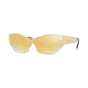 Versace VE2205 Sunglasses 10027P-67 - Gold Frame, Brown Mirror Gold Lenses