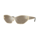 Versace VE2205 Sunglasses 12525A-67 - Pale Gold Frame, Light Brown Mirror Dark Gold Lenses