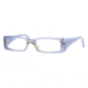 Versace VE3105 Progressive Eyeglasses - Azure/Transparent Demo Lens Frame w/ 51 mm Diameter Lenses, 159-5117