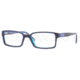 Versace VE3142 Single Vision Prescription Eyewear 904-5217 - Blue/Transparent Blue 