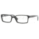 Versace VE3142 Single Vision Prescription Eyewear GB1-5217 - Black 