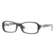 Versace VE3146B Progressive Prescription Eyeglasses GB1-5116 - Shiny Black 