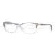 Versace VE3156 Progressive Prescription Eyeglasses 933-5115 - Crystal Striped Black Frame