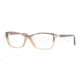 Versace VE3156 Progressive Prescription Eyeglasses 934-5315 - Waves Brown Frame, Demo Lens Lenses