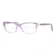 Versace VE3156 Progressive Prescription Eyeglasses 958-5115 - Waves Violet Frame, Demo Lens Lenses